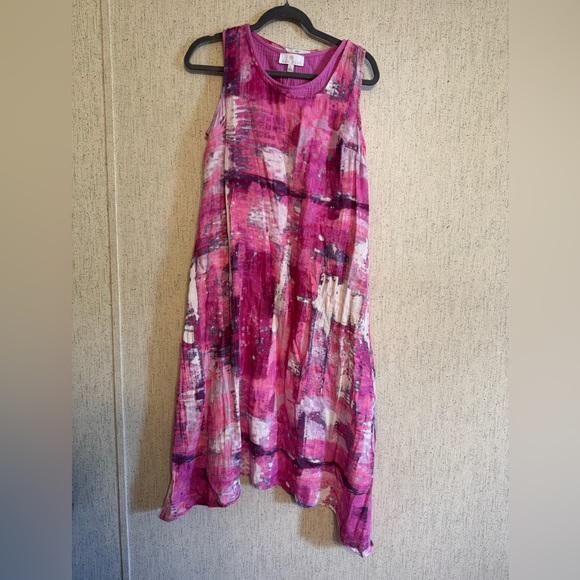 Susan Graver Tops - Susan Graver Soleil Tank Top & Midi Dress Set 
NWOT Size Small Bright Pink